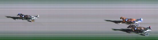 Målfoto for løp 2 på bane FO den 19.02.2021