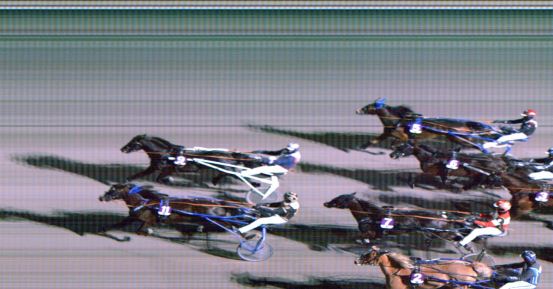 Målfoto for løp 8 på bane FO den 07.03.2021