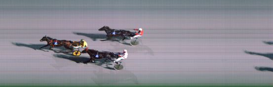 Målfoto for løp 2 på bane FO den 14.03.2021