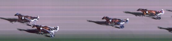 Målfoto for løp 5 på bane FO den 23.03.2021