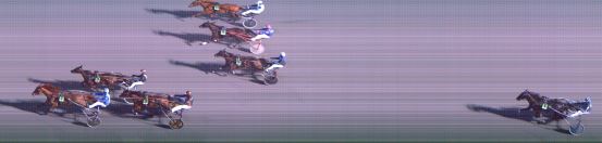 Målfoto for løp 9 på bane FO den 12.04.2021