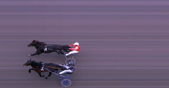 Målfoto for løp 6 på bane FO den 09.06.2021