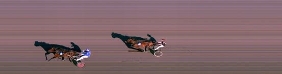 Målfoto for løp 2 på bane FO den 27.06.2021