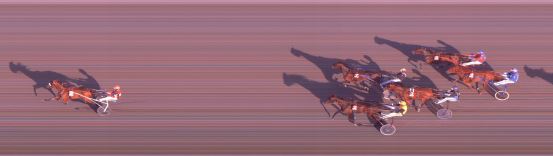 Målfoto for løp 3 på bane FO den 04.08.2021