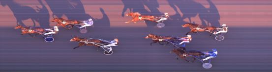 Målfoto for løp 7 på bane FO den 04.08.2021