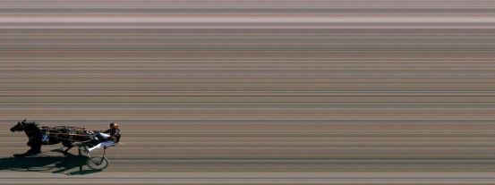 Målfoto for løp 2 på bane FO den 21.08.2021