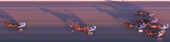 Målfoto for løp 7 på bane FO den 01.09.2021