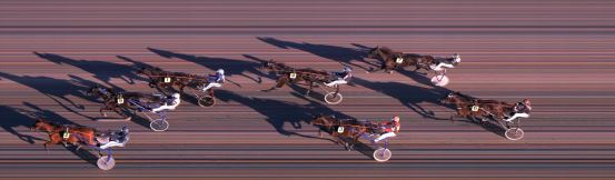 Målfoto for løp 1 på bane FO den 14.09.2021