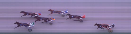 Målfoto for løp 2 på bane FO den 22.09.2021