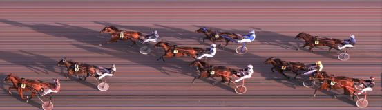 Målfoto for løp 1 på bane FO den 06.10.2021