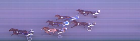 Målfoto for løp 5 på bane FO den 06.10.2021