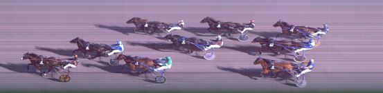 Målfoto for løp 6 på bane FO den 06.10.2021