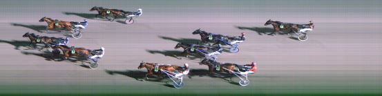 Målfoto for løp 9 på bane FO den 11.12.2021