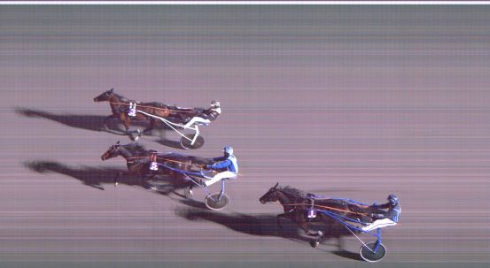 Målfoto for løp 8 på bane FO den 20.01.2022