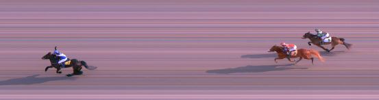 Målfoto for løp 1 på bane FO den 12.03.2022