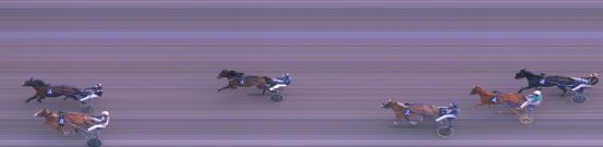 Målfoto for løp 2 på bane FO den 12.03.2022