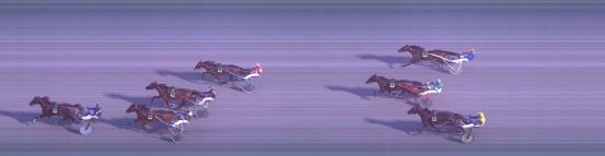 Målfoto for løp 9 på bane FO den 13.04.2022