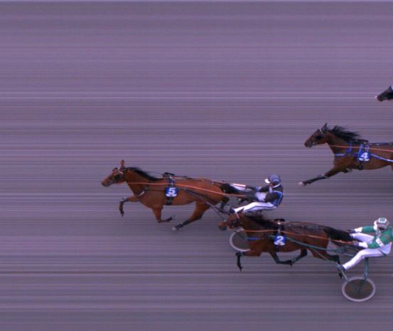 Målfoto for løp 2 på bane FO den 08.06.2022