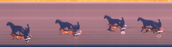 Målfoto for løp 9 på bane FO den 23.06.2022