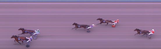 Målfoto for løp 2 på bane FO den 20.07.2022