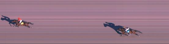 Målfoto for løp 2 på bane FO den 27.07.2022