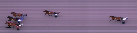 Målfoto for løp 1 på bane FO den 04.08.2022