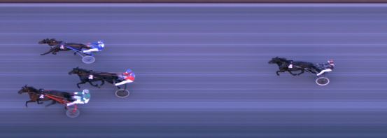 Målfoto for løp 8 på bane FO den 10.08.2022