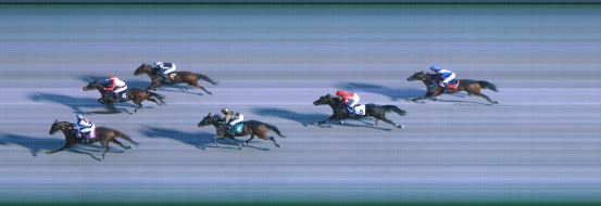 Målfoto for løp 2 på bane FO den 12.10.2022