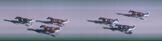 Målfoto for løp 2 på bane FO den 28.12.2022