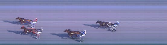 Målfoto for løp 1 på bane FO den 03.03.2023