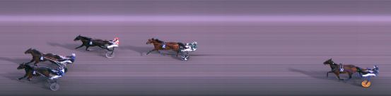 Målfoto for løp 2 på bane FO den 23.03.2023