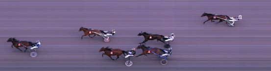 Målfoto for løp 3 på bane FO den 02.04.2023