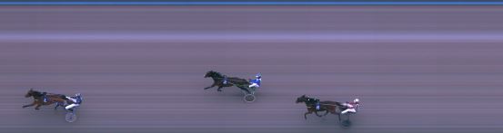 Målfoto for løp 2 på bane FO den 12.04.2023