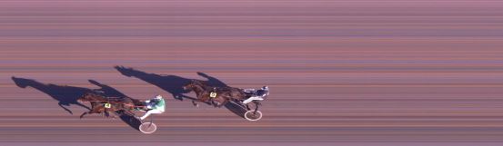 Målfoto for løp 1 på bane FO den 21.04.2023