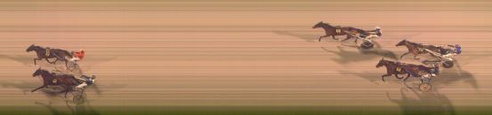 Målfoto for løp 1 på bane FO den 01.02.2024