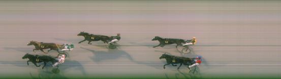 Målfoto for løp 1 på bane FO den 21.03.2024