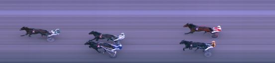 Målfoto for løp 3 på bane FO den 06.04.2024