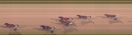 Målfoto for løp 6 på bane FO den 06.04.2024