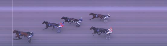 Målfoto for løp 2 på bane FO den 12.04.2024