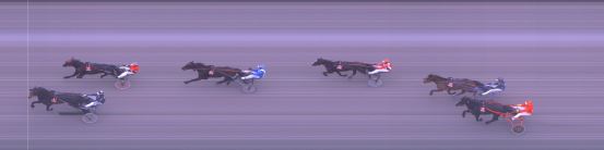 Målfoto for løp 3 på bane FO den 12.04.2024