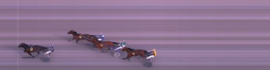 Målfoto for løp 1 på bane FO den 16.06.2024