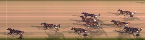 Målfoto for løp 9 på bane FO den 10.08.2024