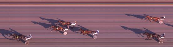 Målfoto for løp 1 på bane FO den 05.09.2024