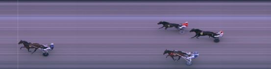 Målfoto for løp 1 på bane FO den 06.10.2024