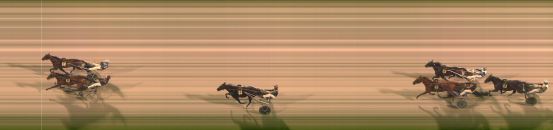 Målfoto for løp 1 på bane FO den 27.10.2024