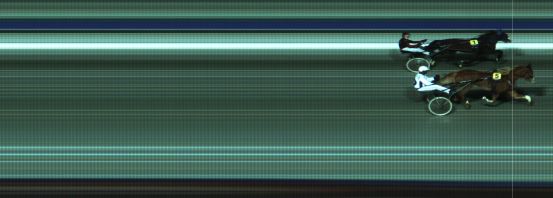 Målfoto for løp 1 på bane HA den 21.01.2018