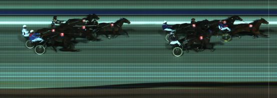 Målfoto for løp 3 på bane HA den 21.01.2018