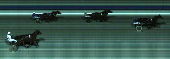 Målfoto for løp 6 på bane HA den 21.01.2018