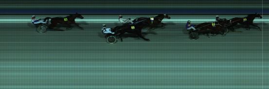 Målfoto for løp 1 på bane HA den 04.02.2018