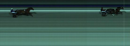 Målfoto for løp 6 på bane HA den 04.03.2018